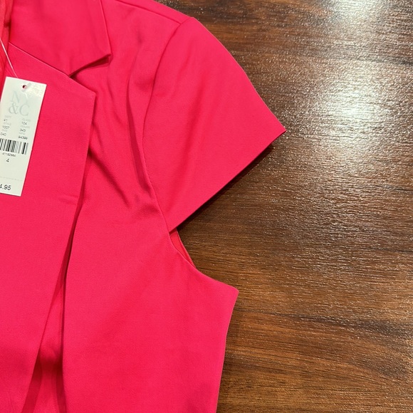 NEW-Woman 7th Avenue Suiting Collection NewYork &Company,Pink,Suit Jacket/Blazer - Picture 5 of 9